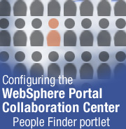 Configuring the WebSphere Portal Collaboration Center People Finder portlet
