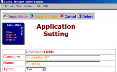 Changes for the Web