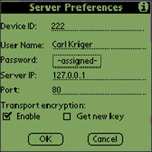 Server Preferences