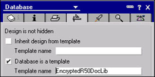 Changing the template name