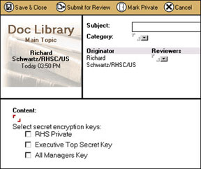 secret key options in the document