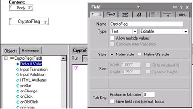 Creating the PlainBody subform