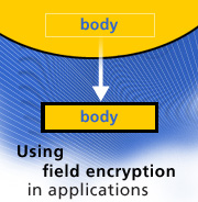 Using field encryption in applications