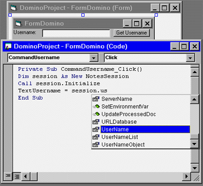 Drop-down menu