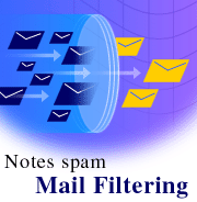 Notes spam mail filtering