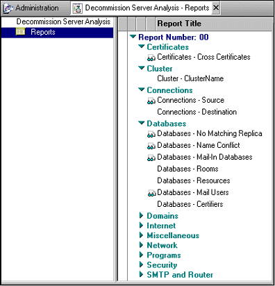Decommission Server Analysis Report