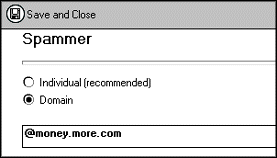 Domain option