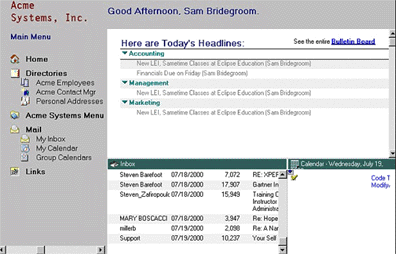 The standard interface example