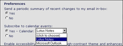Preferences
