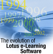 The evolution of Lotus e-Learning Software