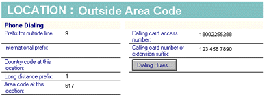 The Location: Outside Area Code document