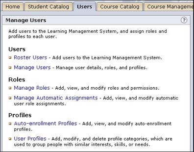 Users module