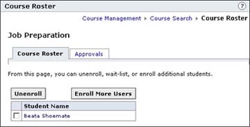 Course Roster