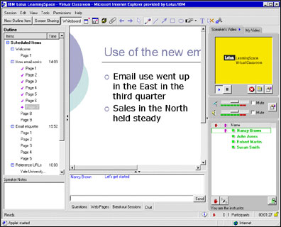 LVC Session interface
