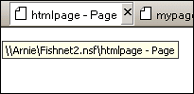 Design element pathname