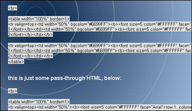 Convert to HTML