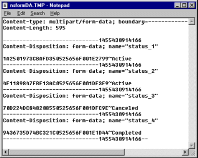 Temporary text file from browser