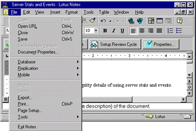 Example Word document