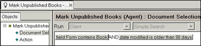 Scheduled agent