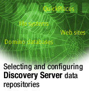 Selecting and configuring Discovery Server data repositories