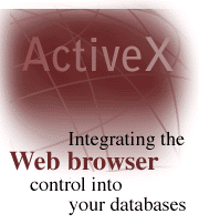 Integrating the Web browser control into your databases