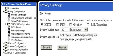 Proxy Settings
