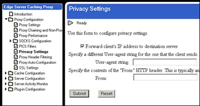 Privacy Settings