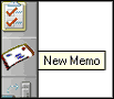 New Memo bookmark
