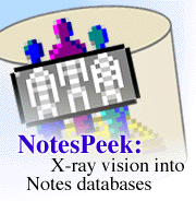 NotesPeek: X-ray Vision into Notes Databases