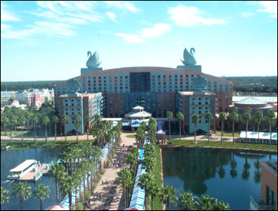 The Swan Hotel, ready and waiting for Lotusphere 2003 to begin