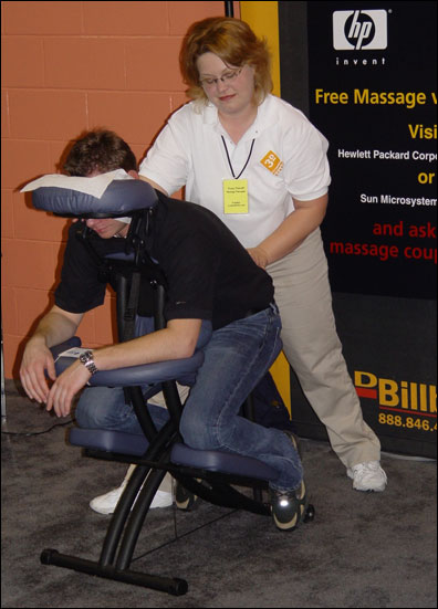 Another way to take break—try a massage.
