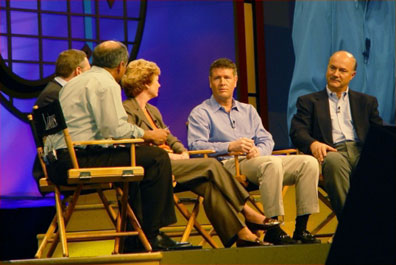 Customers take center stage.
