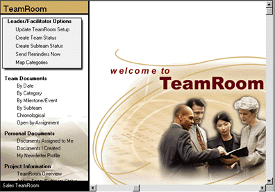 TeamRoom template