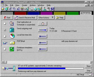Replicator page