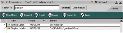 Search results
