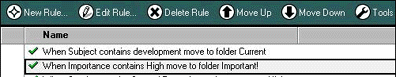Mail Rules