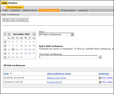 Web Conferences