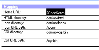 Home URL setting