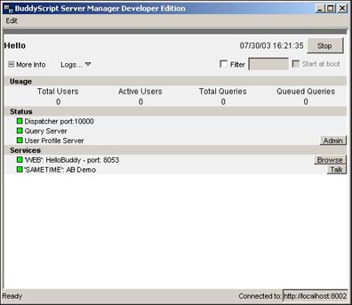 BuddyScript Server Manager
