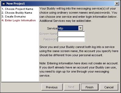 Enter Login Information
