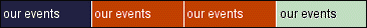 graphics prepared for rollover buttons
