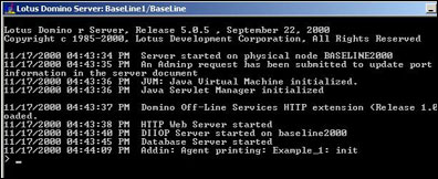 Servlet results on the server