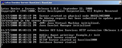 Loading the servlet on server startup