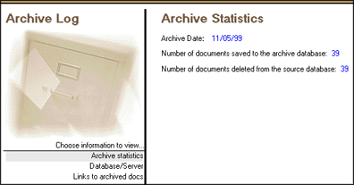 Log document