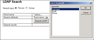 Search by last name