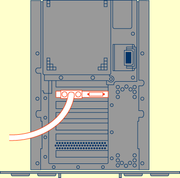 Back of the DSD card slot