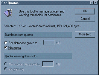 Set Quotas