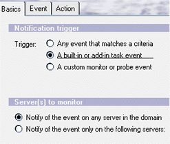 Basics tab