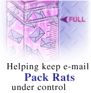 Helping keep e-mail pack rats under control
