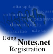 Using Notes.net registration